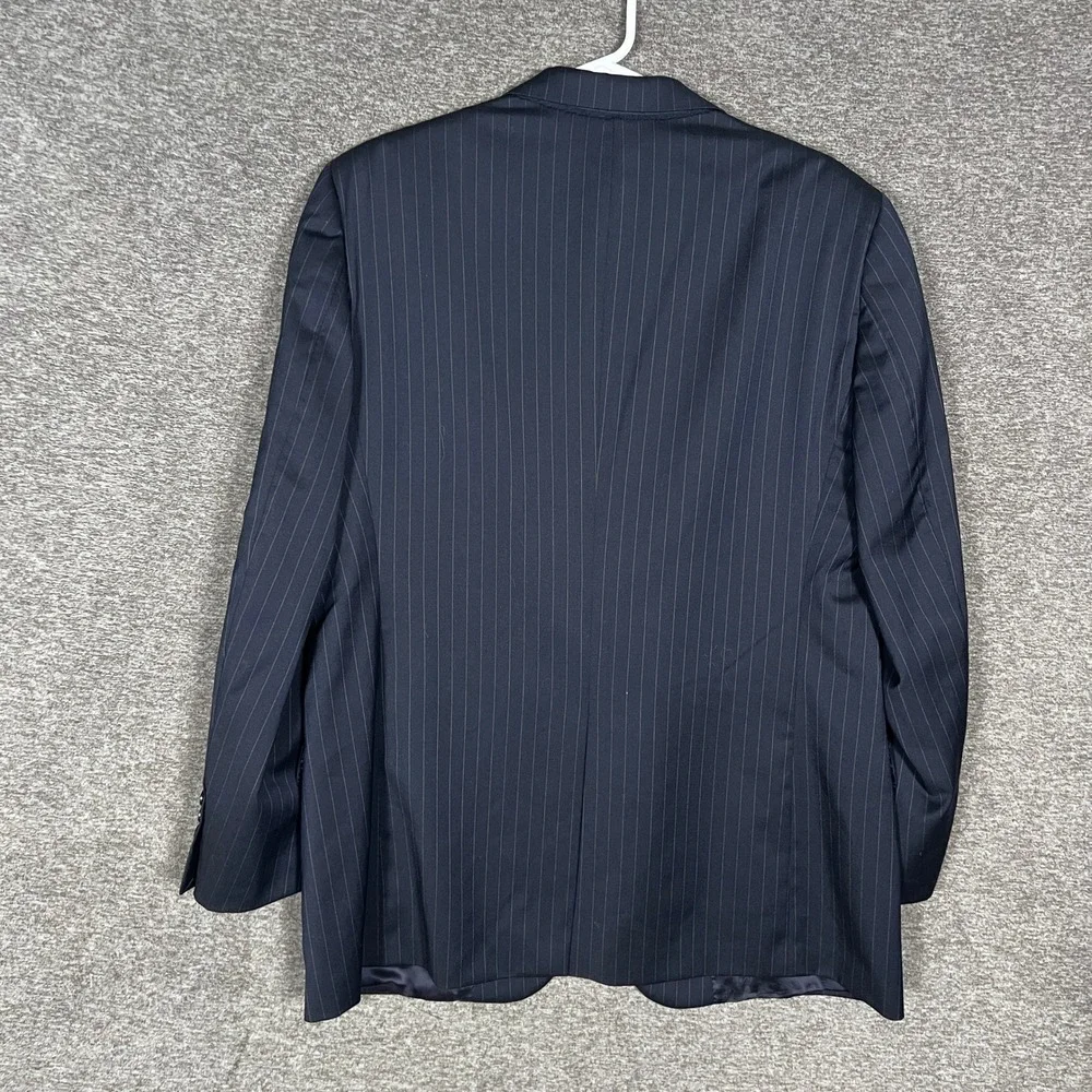 Brooks Brothers 1818 Fitzgerald‎ Pinstripe Wool Blazer Mens 44R Estrato Fabric